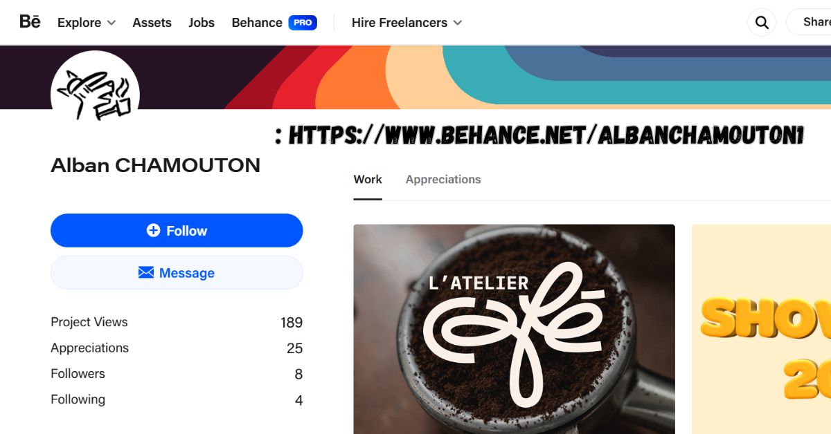: https://www.behance.net/albanchamouton1​
